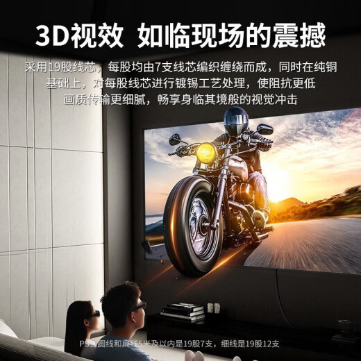 绿联（UGREEN） HDMI线2.0/1版 4k/8k数字高清线 3D视频线笔记本电脑机顶盒接电 HDMI2.0【4K60hz】黑绿款 15m