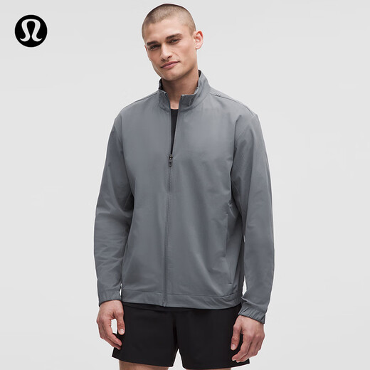 Lululemon丨Zeroed In Men's Sports Jacket Quick-drying Wicking LM3FGXS Sun Gray M