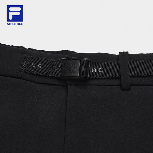 Fila Official Women's Woven Panthers 2025 automne Nouveau pantalon de bouche droite de base de base de base BASI