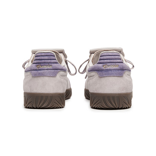 Champion【丁禹兮同款】冠军25秋季新品T头德训鞋女潮流复古休闲鞋男 浅紫（女款） 36 (225mm)