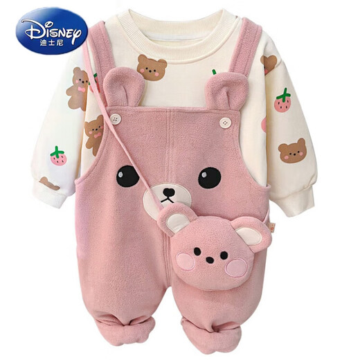 Sauthoue de Disney pour filles Spring Wear 2025 Nouveau style Vêtements d'enfants modestes pour enfants à la mode
