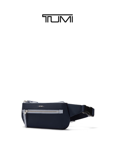 Tuming (Tumi) Frauen Taillenbeutel Sport im Freien und lässige Crossbody -Taschen -Umhängetasche für Frauen im Freien/ Blau/