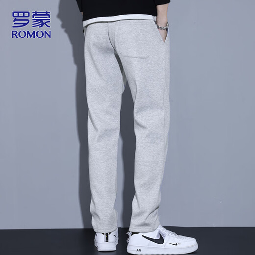 ROMON casual pants men's pants men's autumn and winter loose sweatpants men's versatile sports pants men's trousers