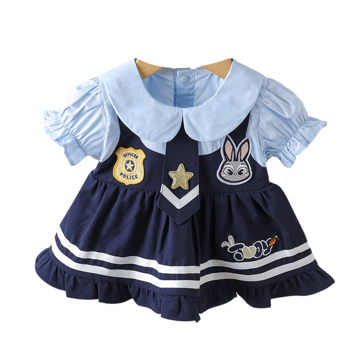 G.Duckkids kleine gelbe Ente Kinderkleidung Babykleid Sommer Dünne Neugeborene Kleidung Baby Girl Bag Wut