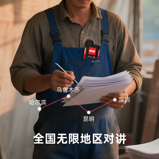 联想（lenovo）公网对讲机 CL128 全国不限距离对讲 小巧挂脖对讲机 酒店4S店车队户外使用