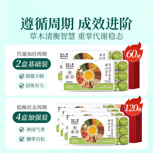 贡苑青钱柳玉米须桑叶茶600g搭葛根陈皮牛蒡栀子茶滋补泡水喝养生茶
