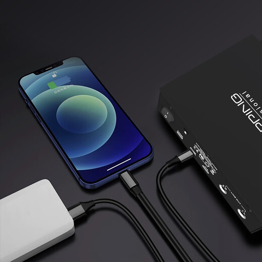 TOPPING live broadcast otg sound card cable suitable for Apple to typec Android mobile phone charging audio recording data cable black Apple OTG cable 1.5 meters ALC1515