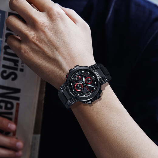 CASIO men's watch G-SHOCK MTG high-end business solar waterproof and shockproof sports watch MTG-B1000B-1A solar