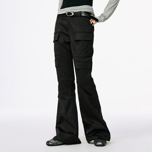 MMLG Pantalones casuales American Workwear para mujeres en otoño NUEVA Y VERSATILE VERSÁTIL COREA COREANA SOLICIONA SOLICITUD PIEJOS LARGOS PIELERS OLIVE GREEN S