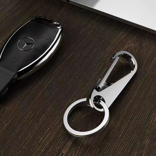 Keychain importado de Alemania 304 llavero de acero inoxidable para el llavero de la cintura para el automóvil para hombres colgantes colgantes de generación xiaogang