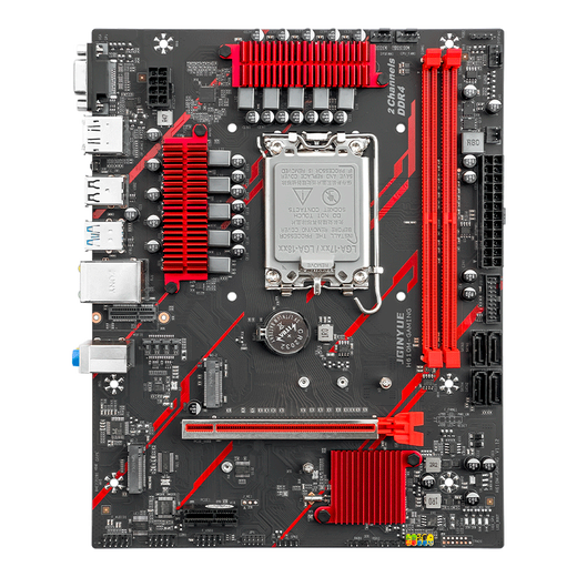 Jingyue H610M GAMING motherboard LGA1700 pin DDR4 memory desktop computer H610/ ARGB motherboard CPU Core i3 12100F/i5 12400F/13400F