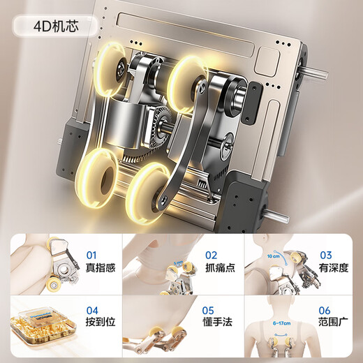 Panasonic Massage Chair Home Full Body Space Capsule 2025 Top Ten Brand Massage Sofa Chairs as Gifts for Elderly Parents National Subsidy EP-MA33-H492 Light Gray