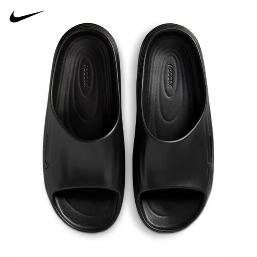 Nike Nike Slippers para hombres Reactx Rejuven8 Slide Slide Sneakers HV4479-001 Negro/Gris 42.5