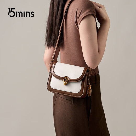 15 Minuten Bag Damenbeutel Einfache Single-Shoulder Crossbody Bag Light Luxury Brand 2025 Neues vielseitiges Frauenbeutel Geburtstagsgeschenk