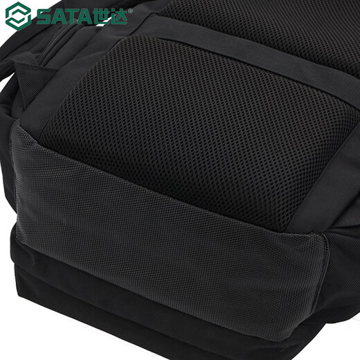 SATA large-capacity household thickened lining wear-resistant and waterproof polyester cloth tool backpack tool backpack 95198