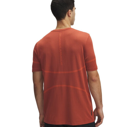Under Armour (Agranar) Camiseta de manga corta de entrenamiento para hombres de primavera y carrera de verano.