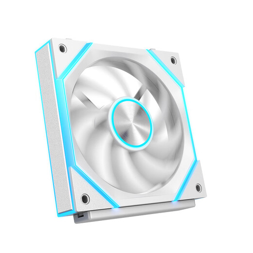 AMD eSports host DIY trendy personalized custom desktop computer assembly machine ARGB Shenguang synchronous fan ARGB interstellar building block fan*3 white