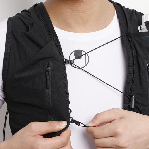 Stillmo outdoor sports running vest marathon hydration backpack running and cycling large capacity hydration backpack black S (suitable for chest circumference 78-86cm) x less than 20 liters