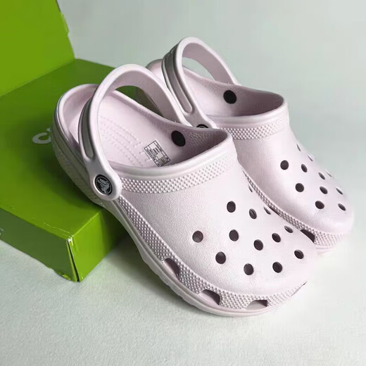 Crocs Crocs star hole shoes summer same style outdoor wading EVA anti-slip sandals for male and female stars star white 37