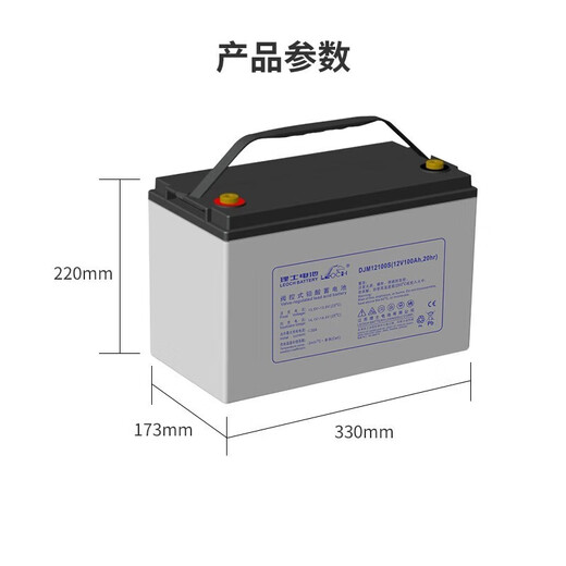 理士蓄电池DJM12100S直流屏DJM1265S 12V100AH DJM1240S DJM123 DJM12200S_(12V200AH)