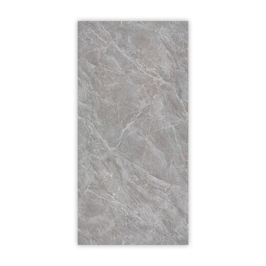 
He Jiagong's whole body marble tiles 1200X600 wall tiles glossy gray living room floor tiles Foshan new large panel background wall Karaka white 12804 600*1200