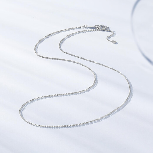 Chao Acer Platinum Chain PT950 Necklace Women's Necklace Simple Birthday Gift Priced Labor Cost 310 Yuan 2.9g Chain Length Approximately 45cm