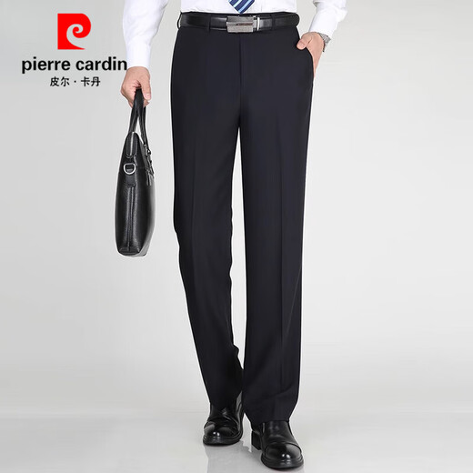 Pierre cardin trousers men's summer thin draped straight mulberry silk suit pants business casual work trousers light khaki 6630 [summer] thin 29 (2 feet 2) waist circumference