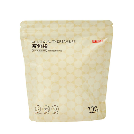 Made in Tokyo, tea bags, disposable foldable tea bags, soup and medicine spice filter bags, 120 pieces