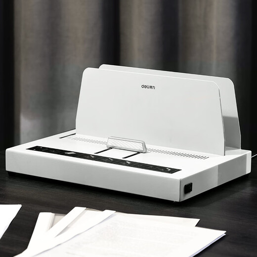 Deli Stationery Hot Melt Binder Books A4 Documents Bid Contract Voucher Envelope Wireless Glue Installation Machine 3882 [Binding 50mm]