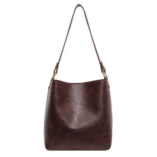 金狐狸女士包包女包2025年新款轻奢单肩斜挎包圣诞节生日礼物送老婆女友 咖色