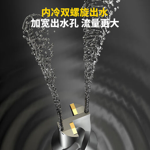 美日U钻刀杆暴力钻数控车床u钻刀柄打深孔平底sp喷水加长快速钻wc D5155mm 2倍