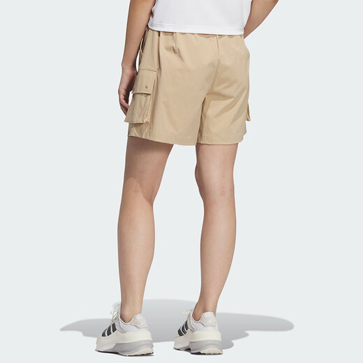 阿迪达斯 （adidas）女裤2025夏季新款休闲裤GFX WV SHORTS 运动短裤JL9274 JL9274/暖沙色/主图款 M