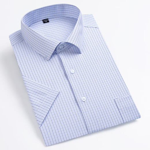 CEO Youngor men's short-sleeved shirt 2025 summer middle-aged business casual versatile comfortable breathable cotton professional worker DX6629 38