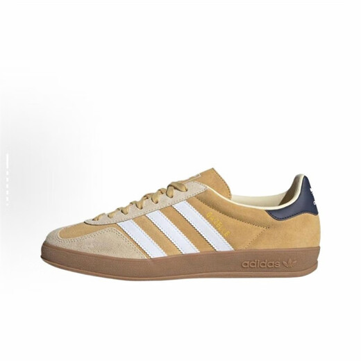 阿迪达斯 （adidas）男女同款生活休闲鞋年2025夏舒适百搭运动防滑耐磨低帮黄色 JI3523/黄色 38.5