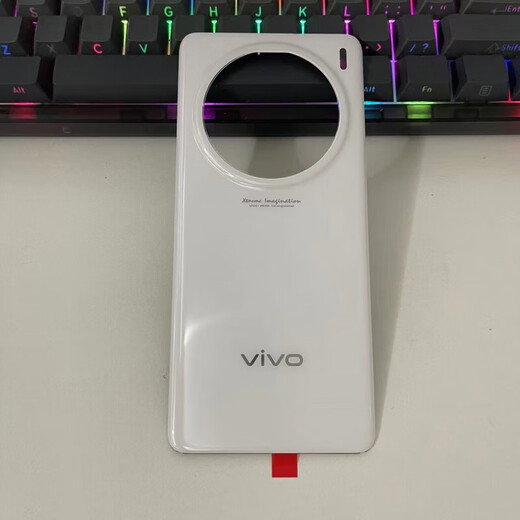 Vivo is suitable for vivo x100 back cover glass x100pro original disassembly rear shell battery cover back shell shell 99 new X100 white original single back cover + original glue