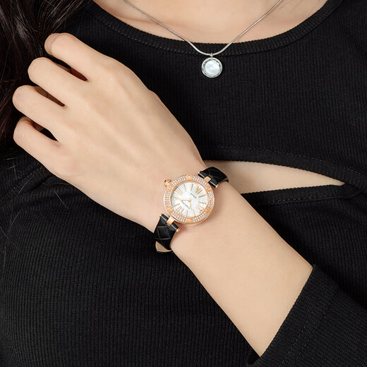 
Caloric King watch for women 2025 new sheepskin strap quartz watch light luxury high-end feeling top ten birthday gifts for girlfriend CK16837