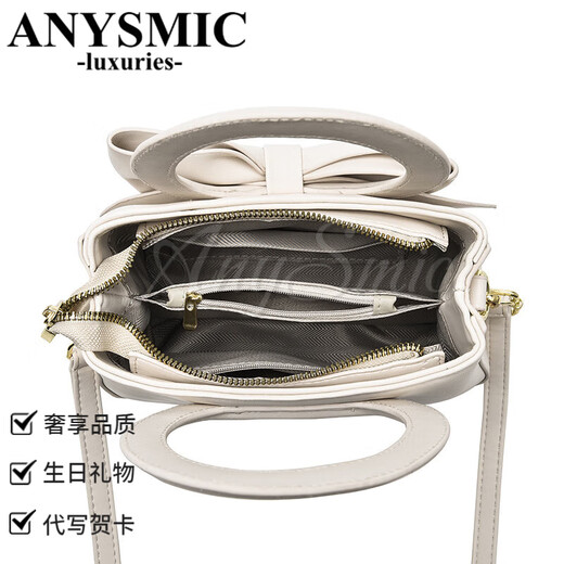 ANYSMIC奢侈高端品牌包包女包春夏2025新款感网红时尚洋气单肩手提包 卡其色