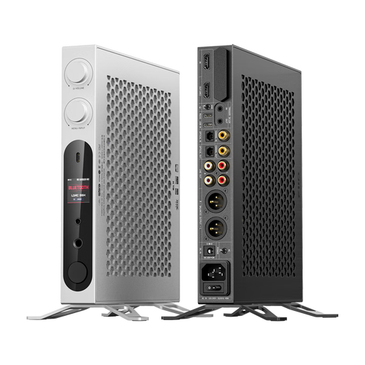 FiiO K19 flagship desktop decoding headphone amplifier DSD decoding all-in-one headphone power amplifier HiFi decoder black