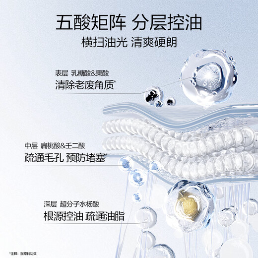 韩束男士控油精华露护肤品补水保湿收缩毛孔紧致抗皱舒缓男朋友礼物
