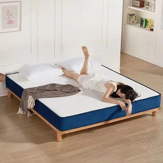 
Xiangqi mattress box roll bag blue memory foam latex mattress hotel compression independent spring mattress C thickness about 21cm [comfortable sleeping] 1350mm*2000mm