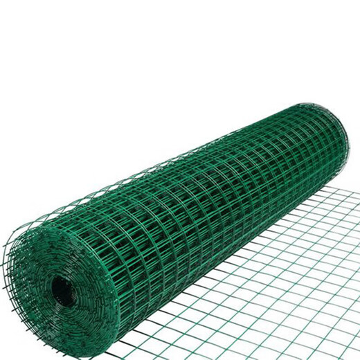 Barbed wire fence protective net breeding net Dutch net cattle fence isolation net chicken duck goose iron mesh plastic coated fence 2.0 meters high + 6 cm holes (30 meters / roll) 3.0mm thick circle corn vegetables