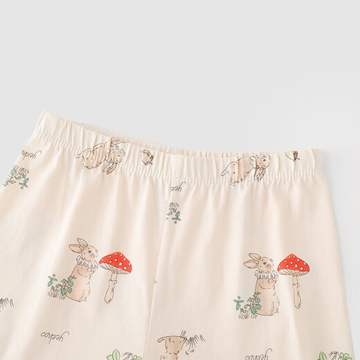 YEEHOO children's home clothes set autumn medium and large children's pure cotton antibacterial pajamas for boys and girls autumn clothes