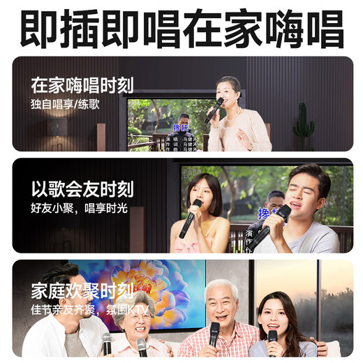 Shanshui F7 home theater audio subwoofer 5.1 Bluetooth speaker set TV living room home KTV singing surround karaoke song wireless microphone dual microphone interface M20 exclusive version