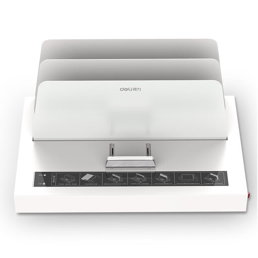 Deli Stationery Hot Melt Binder Books A4 Documents Bid Contract Voucher Envelope Wireless Glue Installation Machine 3882 [Binding 50mm]