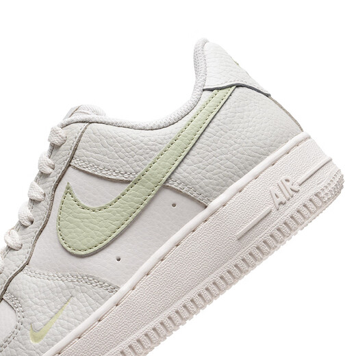 耐克（NIKE）休闲鞋女 25夏季新款AIR FORCE1潮流时尚小白鞋学生活动低帮板鞋 IB3881-001/白色/淡绿 37.5