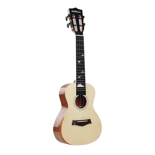 Gerila ukulele y01r Spruce Mahogany Wooden Plavier pour débutants 23 pouces 26 pouces Small Guitar Yuntao Back Padre de luxe + enseignement de 26 pouces d'enseignement de 26 pouces