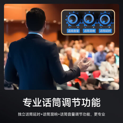 Xianke outdoor square dance lever portable audio super loud volume high power mobile Bluetooth conference karaoke special 18-inch subwoofer speech with microphone ST-1001K