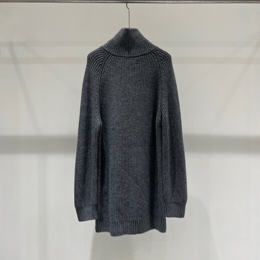 UHFR MALL ENOS TOY 2024 Vestido de suéter de invierno Falda de punto 9855 Smoke Gray S