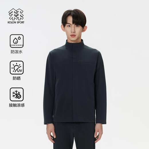 Kolon Sport / Kolon Shule Veste Cold Cold Black Resistant Contact Fracte Upf50 + Veste LHJK5MT841-BK Black L 175 / 96A