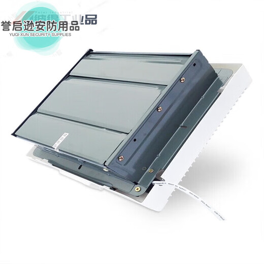 Exhaust fan 30x30 oil extraction fan kitchen bathroom ventilation fan wall window exhaust fan 6 inches metal belt mesh square hole 200x2